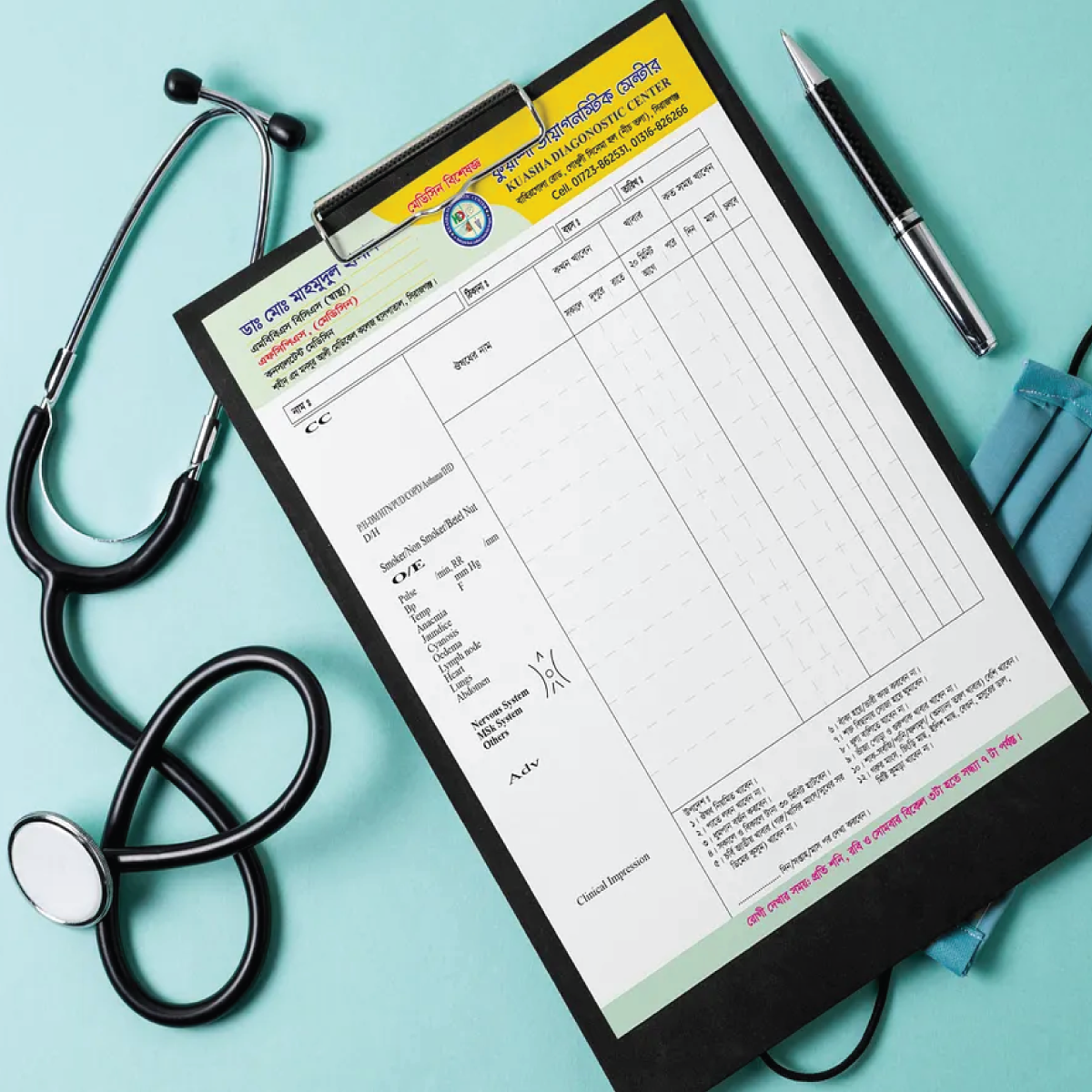 Pescripton-Pad Customized Doctor’s Prescription Pad – Premium Letterhead - Image 1